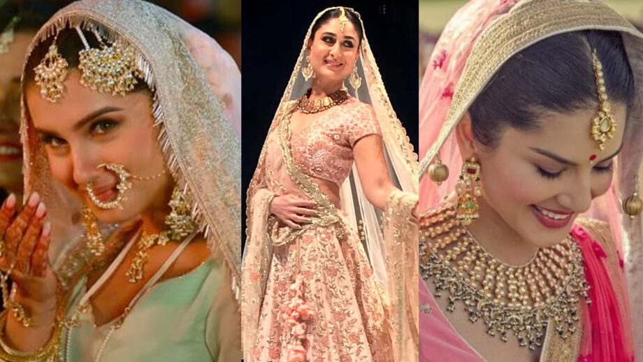 Tara Sutaria, Kareena Kapoor Khan, & Sunny Leone: Which Indian bridal look will you wear on your wedding day? 1
