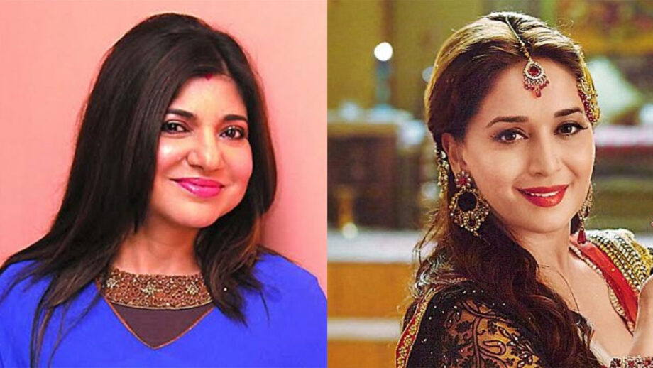 These Alka Yagnik's Songs Are Sung For Madhuri Dixit!