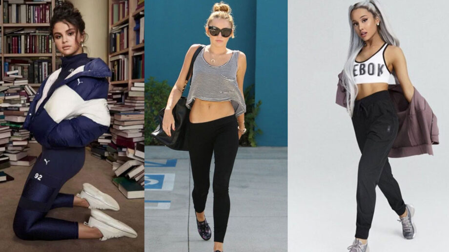 These Comfy Trends Selena Gomez, Miley Cyrus And Ariana Grande Are Wearing At Home!