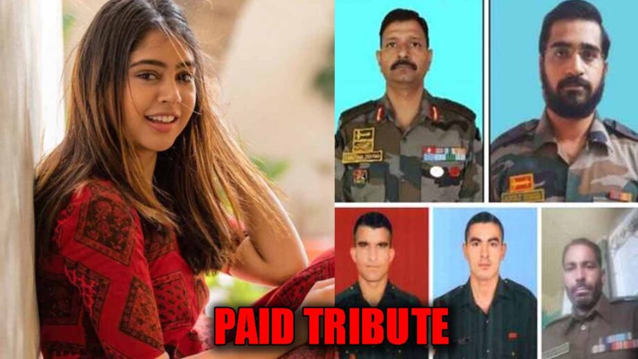 This is how Niti Taylor paid tribute to security personnel martyred in J&K's Handwara