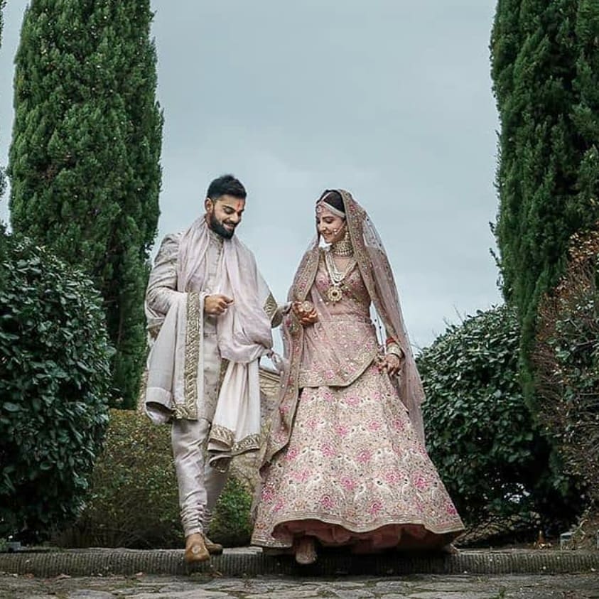 Virat Kohli-Anushka Sharma's eternal wedding picture goes viral: Check Now