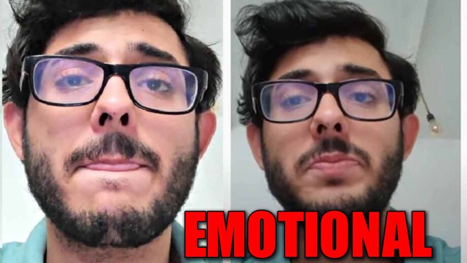 WATCH VIDEO: CarryMinati gets EMOTIONAL over YouTube Vs TikTok Controversy
