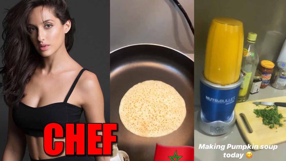 WATCH VIDEO: Nora Fatehi turns Chef, cooks delicious meals
