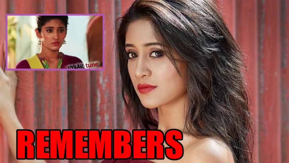 Yeh Rishta Kya Kehlata Hai actress Shivangi Joshi remembers her good old days 1