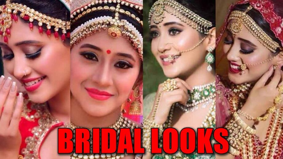 Yeh Rishta Kya Kehlata Hai actress Shivangi Joshi’s STUNNING bridal looks