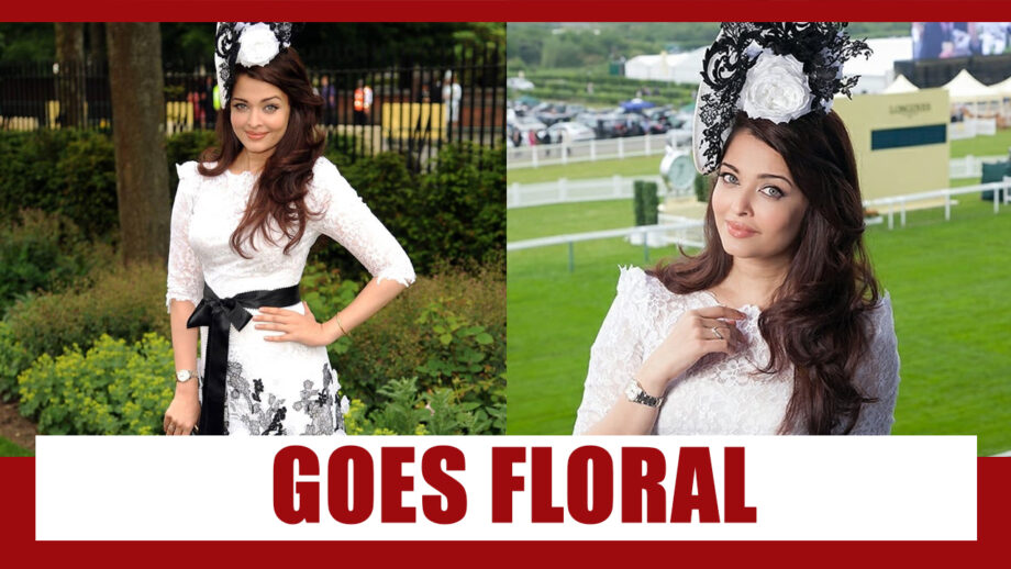 Aishwarya Rai Bachchan in Classy Sassy Floral Designs: Which Style You Think Suits Her Better? 4