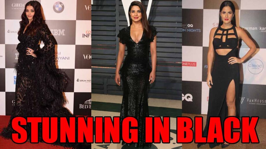 Aishwarya Rai Bachchan, Priyanka Chopra, Katrina Kaif: Celebs look stunning in black on red carpet 3