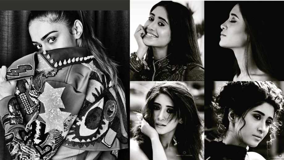 All the times Shivangi Joshi And Erica Fernandes Slew In Black And White Looks