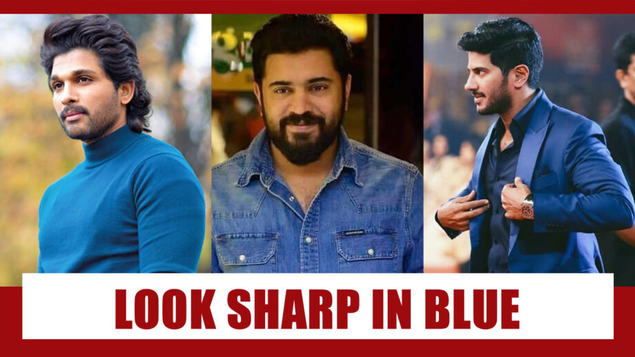 Allu Arjun, Nivin Pauly and Dulquer Salmaan Look Sharp In Blue; See Pics