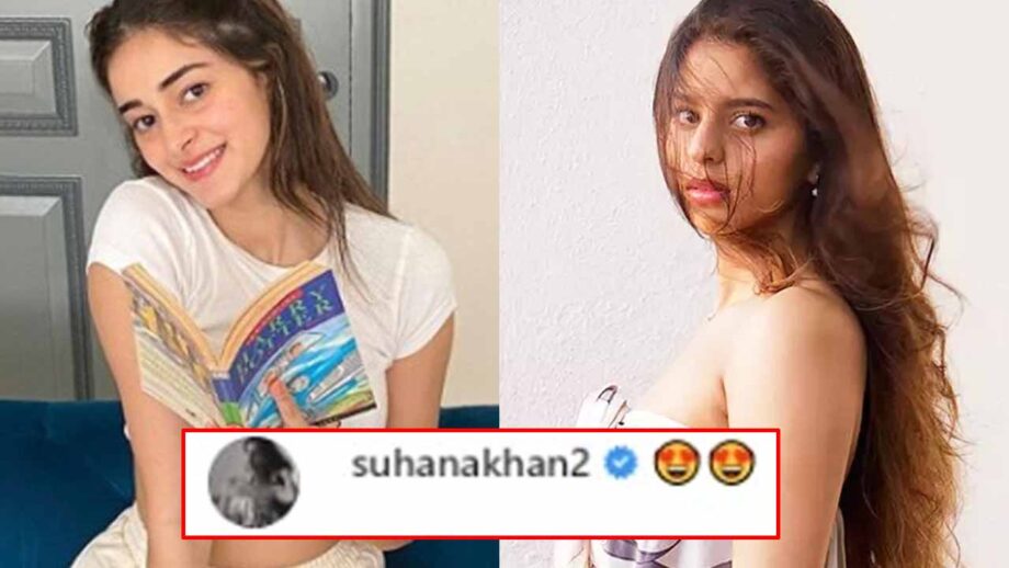 Ananya Panday posts a latest stunning picture, Suhana Khan comments 'heart eyes' emoji 1
