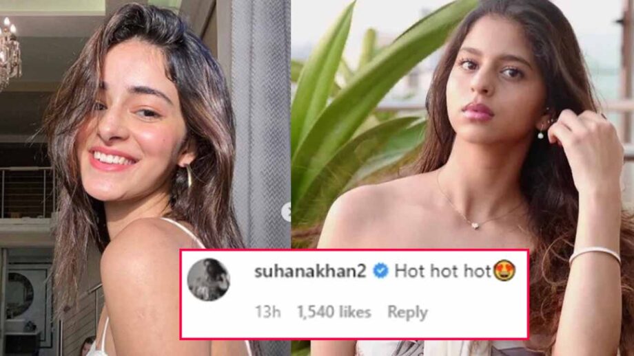 Ananya Panday shares stunning 'sun-kissed picture', Suhana Khan comments 'hot hot hot'