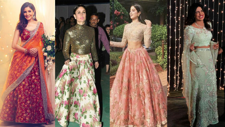 Anushka Sharma, Kareena Kapoor, Janhvi Kapoor, Priyanka Chopra: Who Pulled Off Floral Lehenga Better?