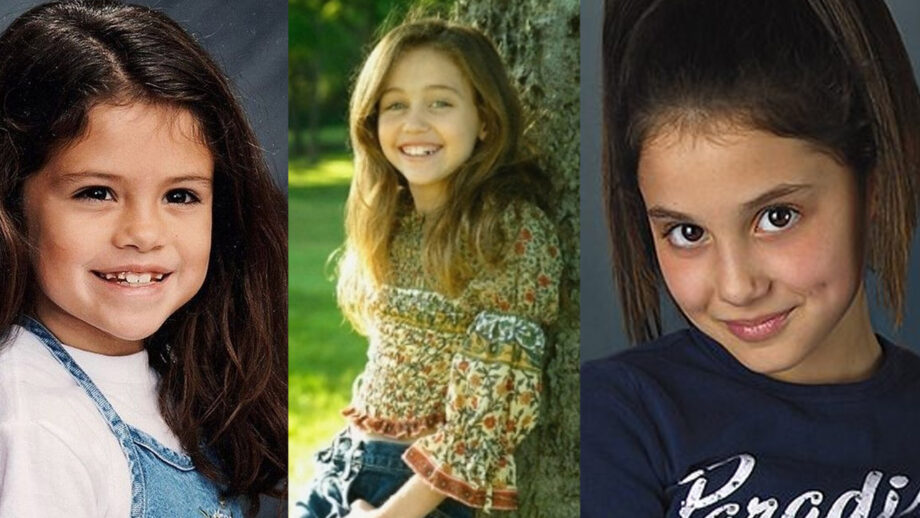 Ariana Grande, Miley Cyrus, Selena Gomez: UNSEEN Childhood Pictures Of These Hollywood Actresses 6