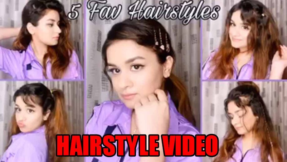 Avneet Kaur shares hairstyle video, fans love it