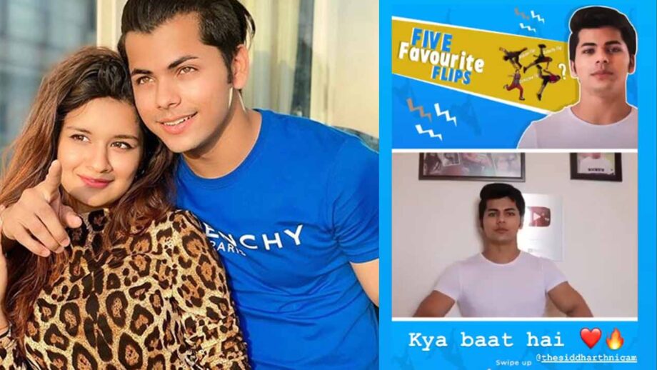 Avneet Kaur shares Siddharth Nigam's fitness video, comments 'kya baat hai'
