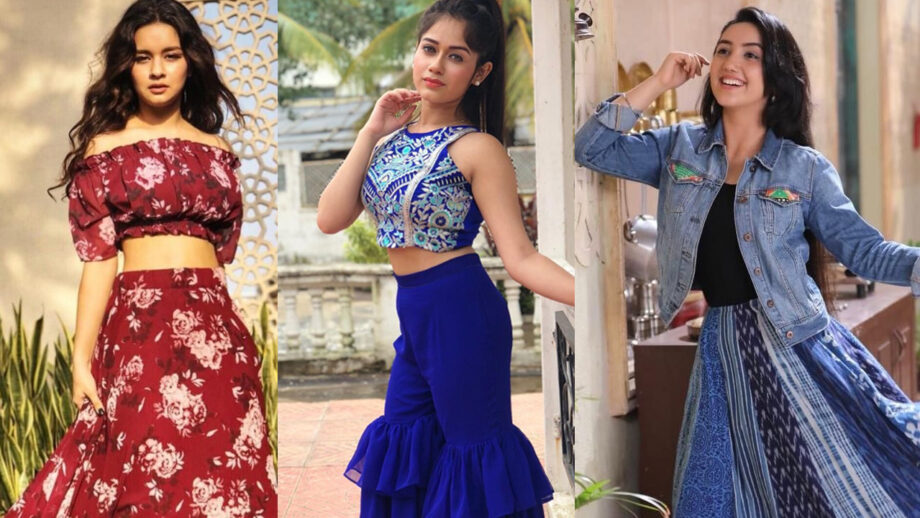 Avneet Kaur Vs Jannat Zubair Vs Ashnoor Kaur: Which Diva Nailed the Long Skirt Look? 3
