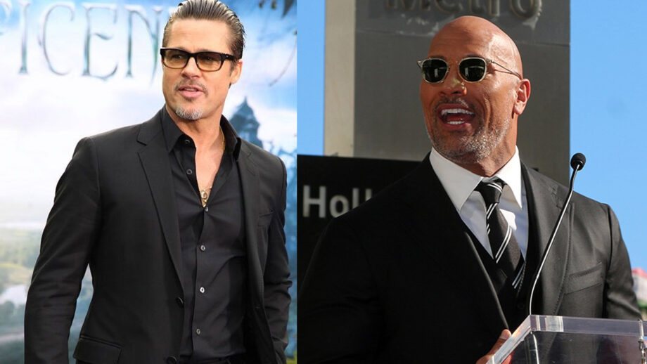 Brad Pitt VS Dwayne Johnson: Who Nailed All The Black Outfits Like A Pro? 3