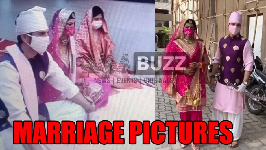 Check out: Manish Raisinghan and Sangeita Chauhaan's marriage pictures 1