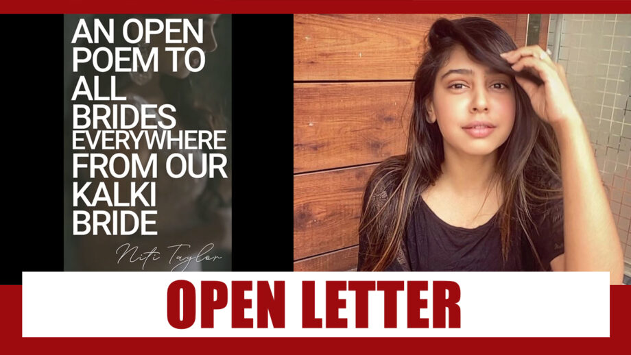 Check Out!! Niti Taylor’s Open Letter To All The Brides-To-Be