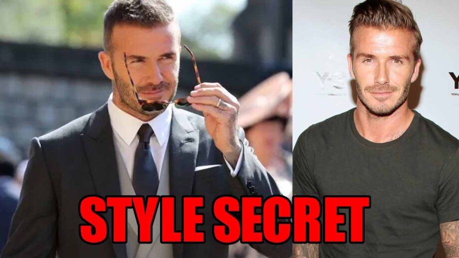 David Beckham style secret revealed