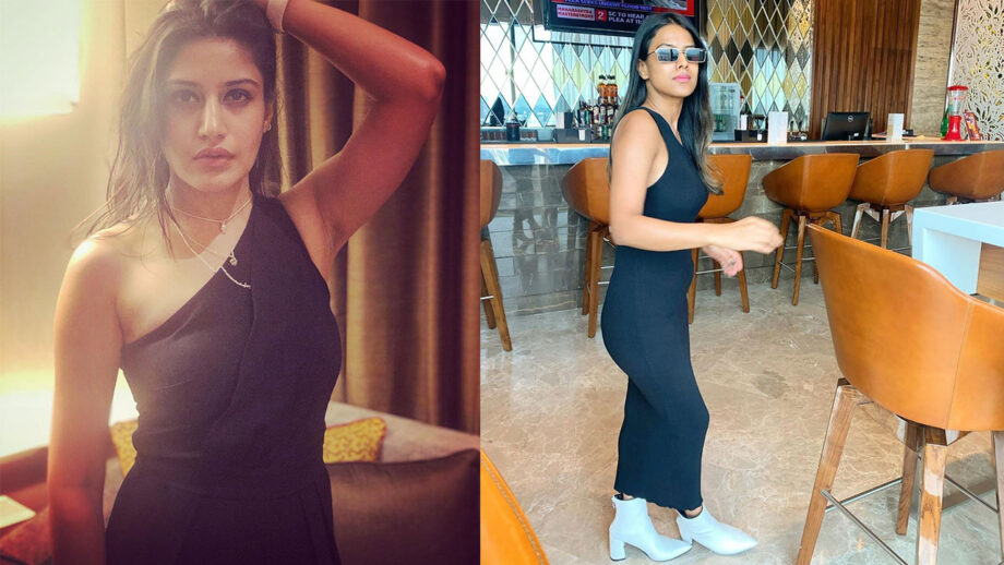 Every time Nia Sharma And Surbhi Chandna Dazzle In Bodycon Outfits! 1