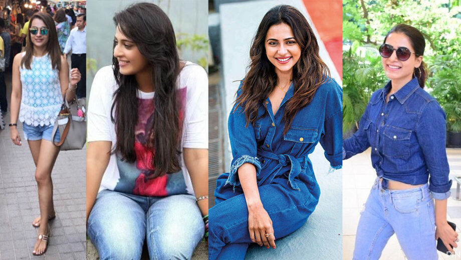 Every time Trisha Krishnan, Anushka Shetty, Rakul Preet Singh, Samantha Akkineni Dazzle In Denim! 7