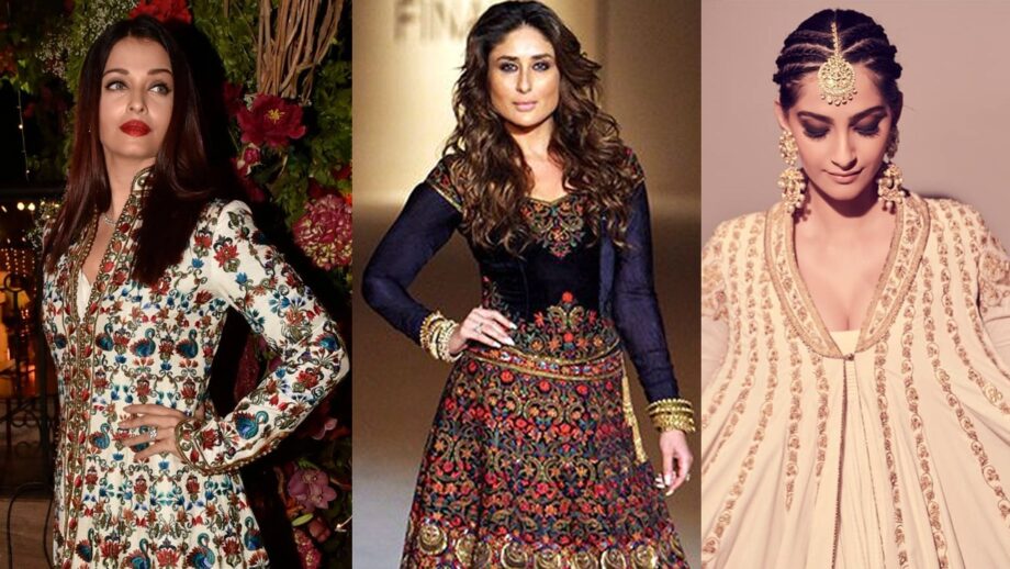From Aishwarya Rai Bachchan To Sonam Kapoor: Bollywood Celebrities Spotted Wearing Rohit Bal's Outfits