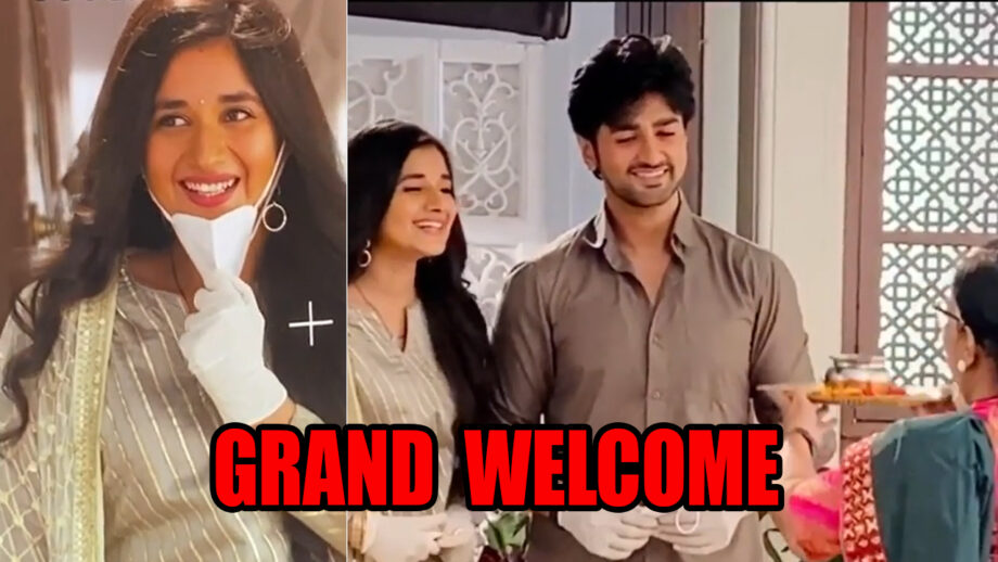 Guddan Tumse Na Ho Payega: Kanika Mann and Nishant Malkani get a grand welcome on sets