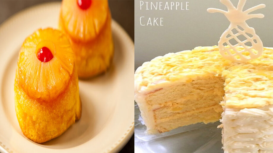 Here's how to make a homemade pineapple cake