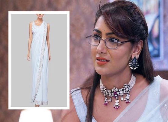 Hina Khan, Sriti Jha, Shrenu Parikh: Who Wore Embellished Saree Better? 1