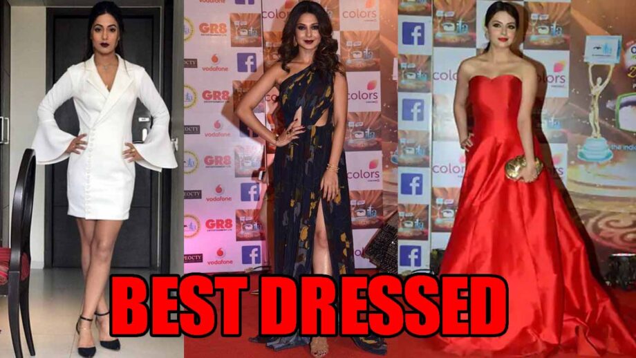Hina Khan VS Jennifer Winget VS Shrenu Parikh: Who's the best dressed TV Actress? 3