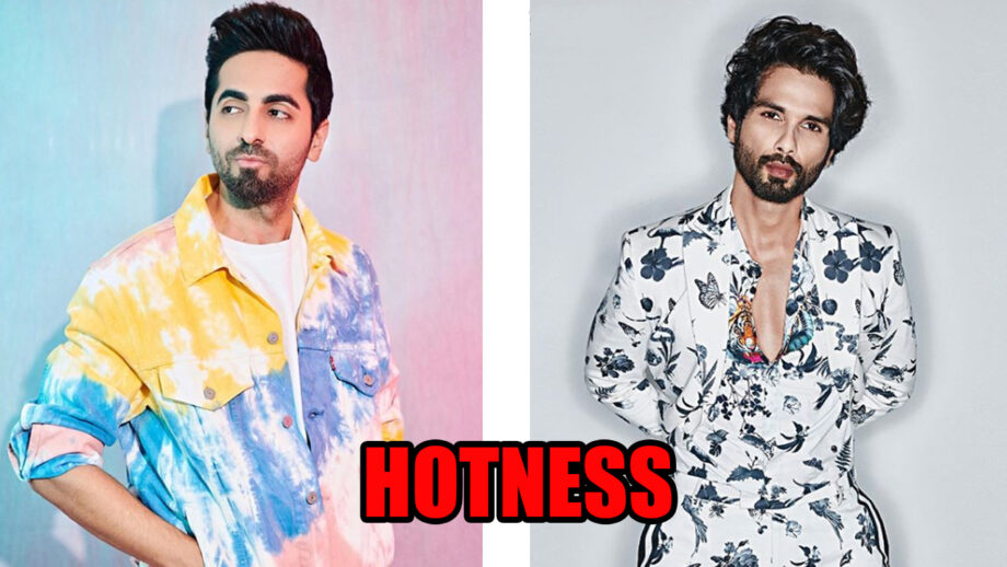 Hotness Alert: Take fashion tips from Ayushmann Khurrana and Shahid Kapoor
