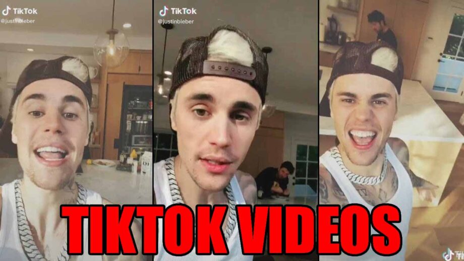 How Justin Bieber Spending Time In LOCKDOWN With TikTok Videos!