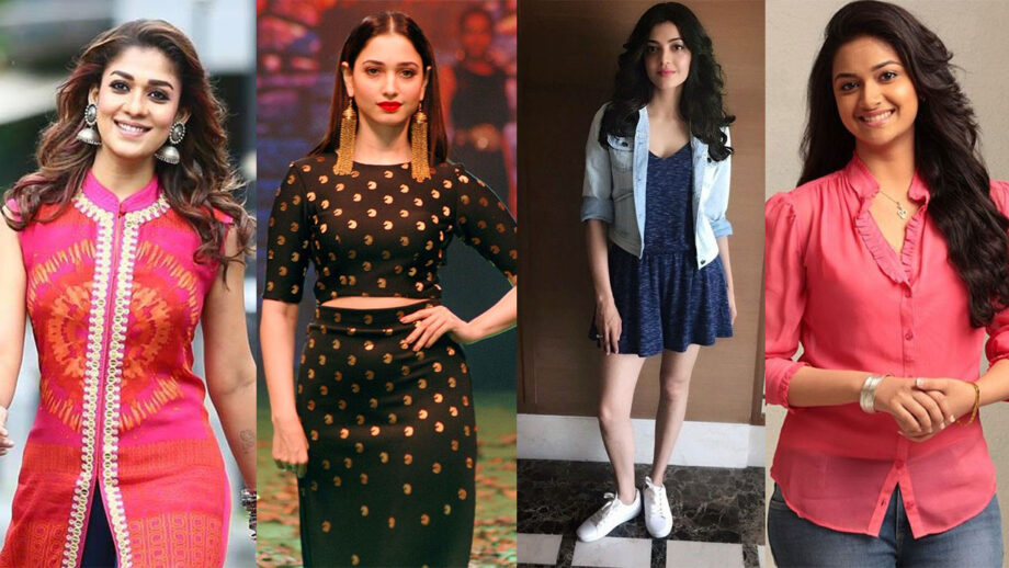 How Nayanthara, Tamannaah Bhatia, Kajal Aggarwal, And Keerthy Suresh Made A Fashion Statement In 2020 8