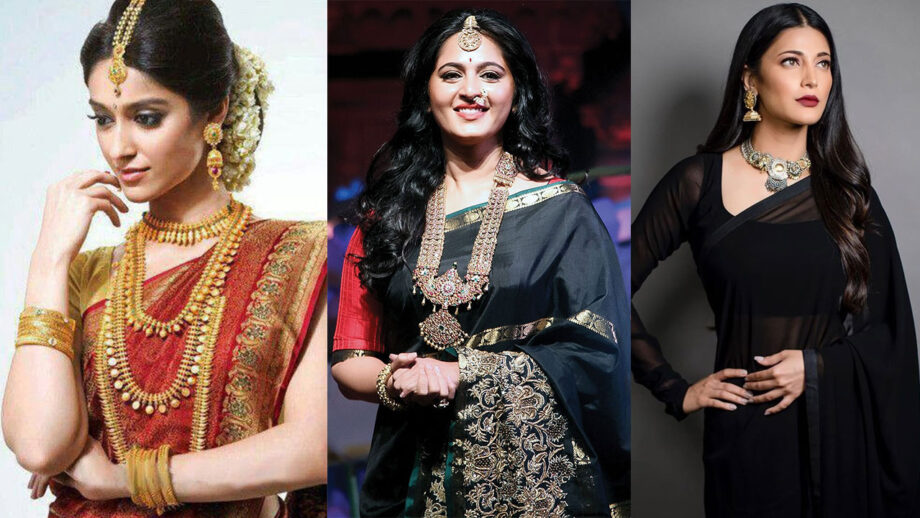 Ileana D'cruz, Anushka Shetty, Shruti Haasan Show Us How To Flaunt Antique Jewellery In Style 5