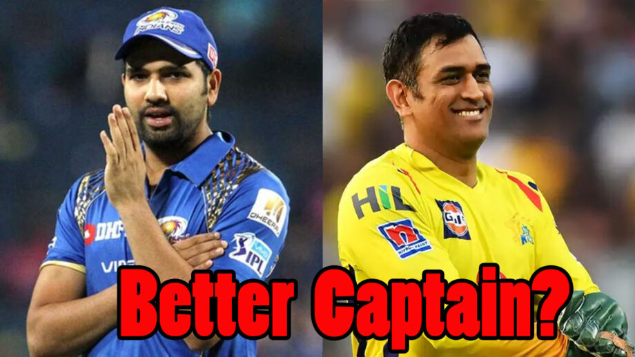 Is Rohit Sharma a better captain than MS Dhoni?