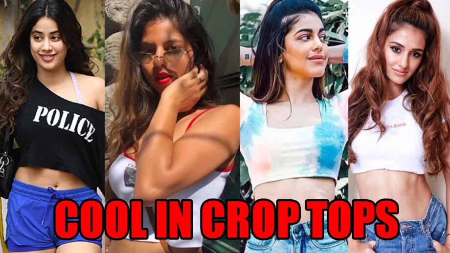 Janhvi Kapoor, Suhana Khan, Alaya F, Disha Patani: Cool in crop tops