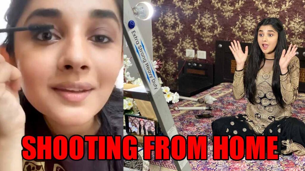 Kanika Mann aka Guddan from Guddan Tumse Na Ho Payega shares "Shooting From Home" Video