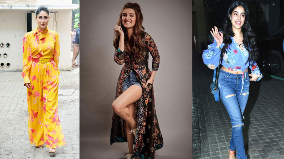 Kareena Kapoor VS Tara Sutaria VS Janhvi Kapoor: Who gives cool summer vibes in a floral dress?