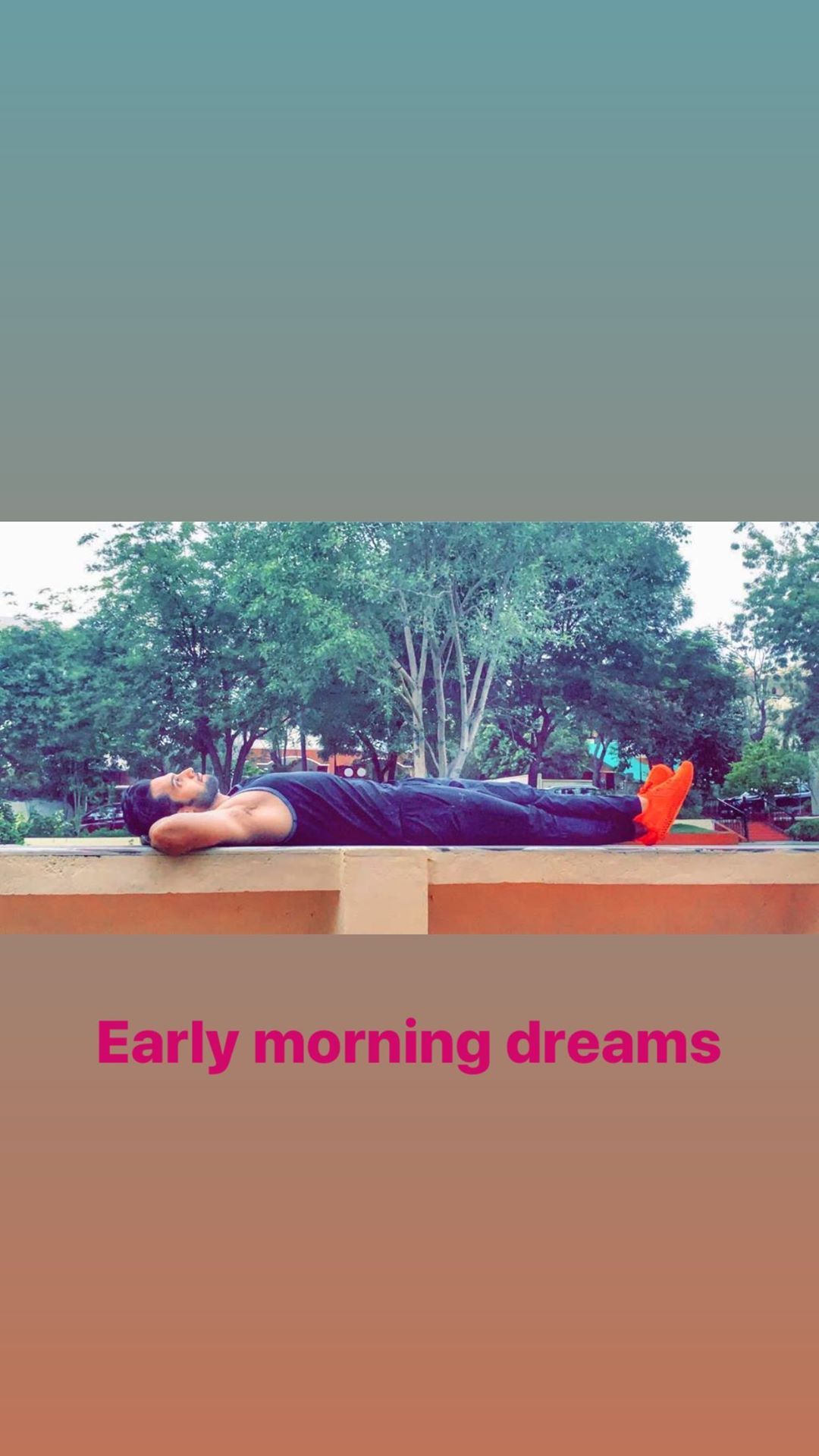 Kasautii Zindagii Kay actor Parth Samthaan shares latest picture, writes 'early morning dreams'