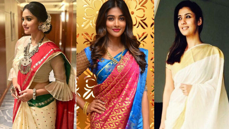 Keerthy Suresh, Pooja Hegde, and Nayanthara: Best Of Traditional Looks From Tollywood 8