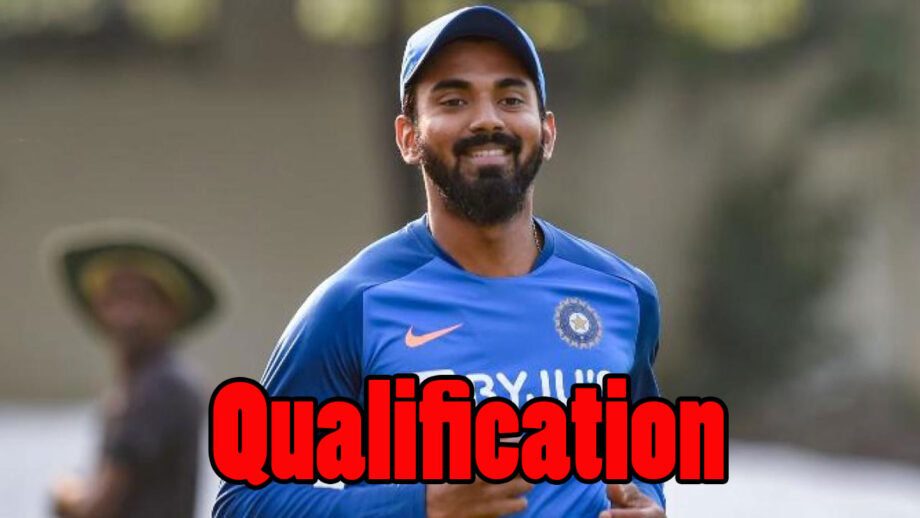 KL Rahul's Education And Qualification Details Revealed
