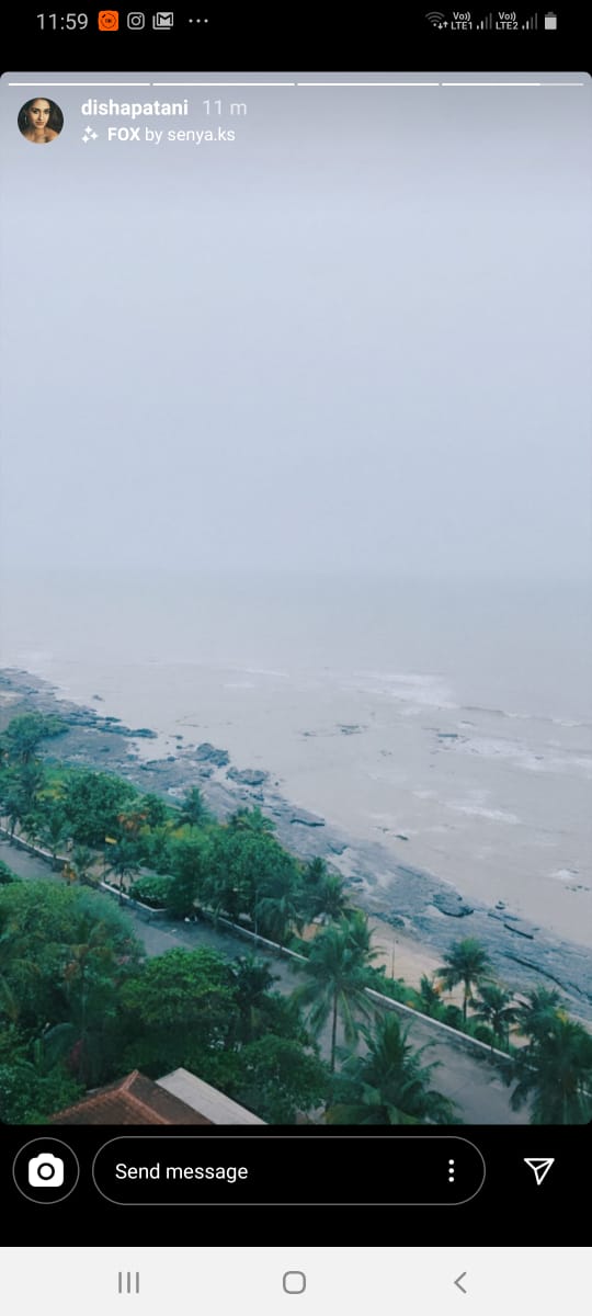 Mumbai Cyclone Alert: Disha Patani shares view of SEA look 2