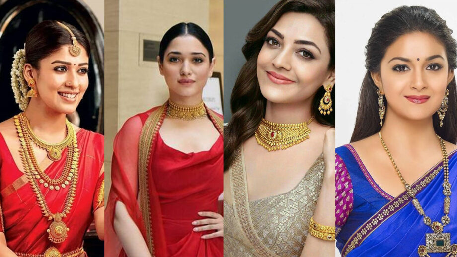 Nayanthara, Tamannaah Bhatia, Kajal Aggarwal, Keerthy Suresh: Tollywood Celebs And Their Love For Ethnic Jewellery Will Keep You Up To Date