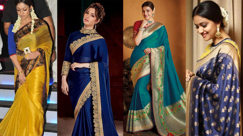 Nayanthara, Tamannaah Bhatia, Kajal Aggarwal, Keerthy Suresh's Casual Silk Outfits Is All You Need This Monsoon Season! 9