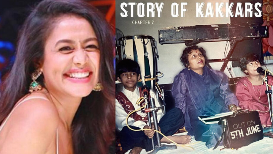 Neha Kakkar looks cute and cuddly in throwback family childhood picture, fans go crazy