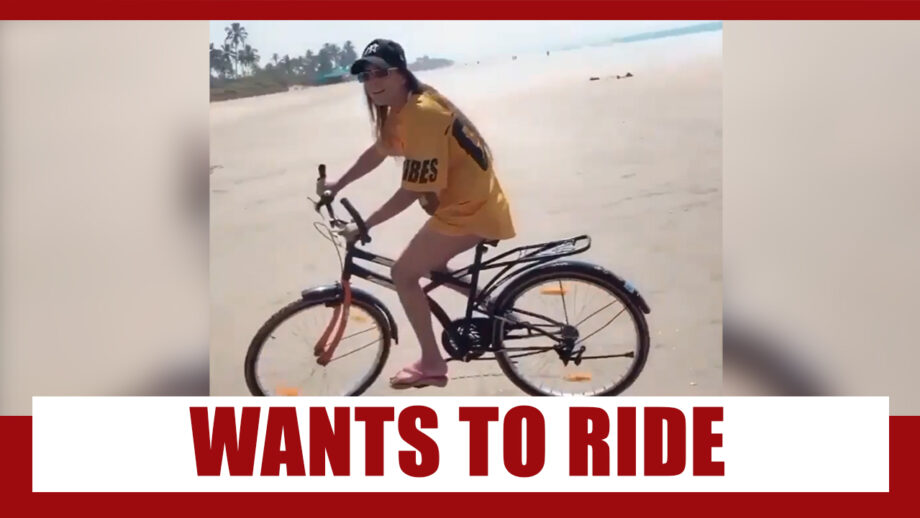 Nia Sharma shares latest video, says ‘She wants to ride’