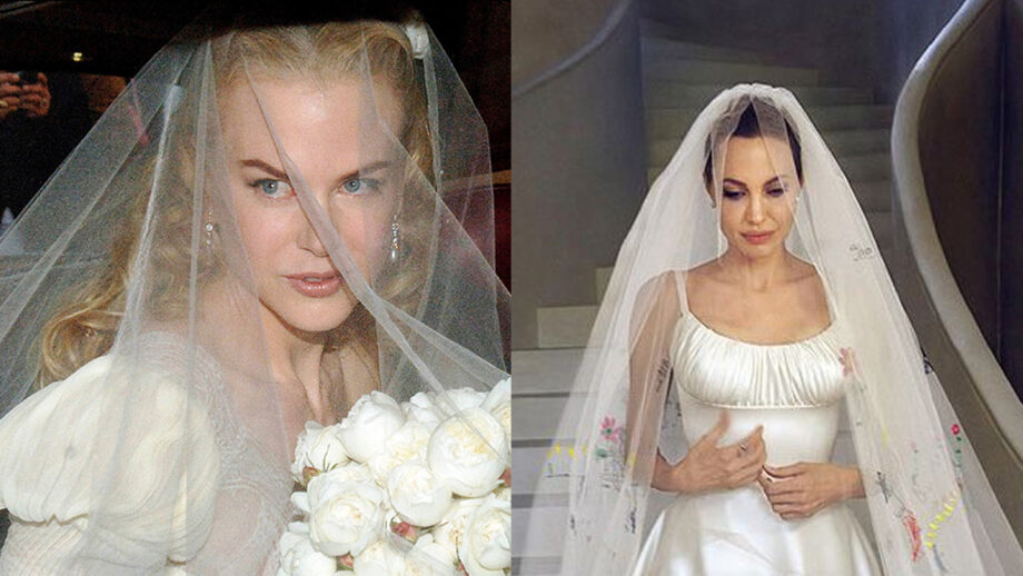 Nicole Kidman Or Angelina Jolie: Who Looks Stunning In Bridal Avatar? 3