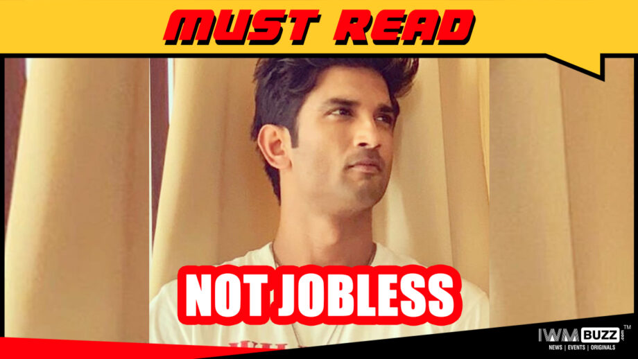 No One Killed Sushant Sushant Singh Rajput... He Was Not A Jobless Victim Of Nepotism 1