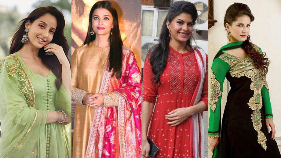 Nora Fatehi, Aishwarya Rai Bachchan, Jacqueline Fernandez, Sunny Leone: Who Carries Three Piece Suit Better?